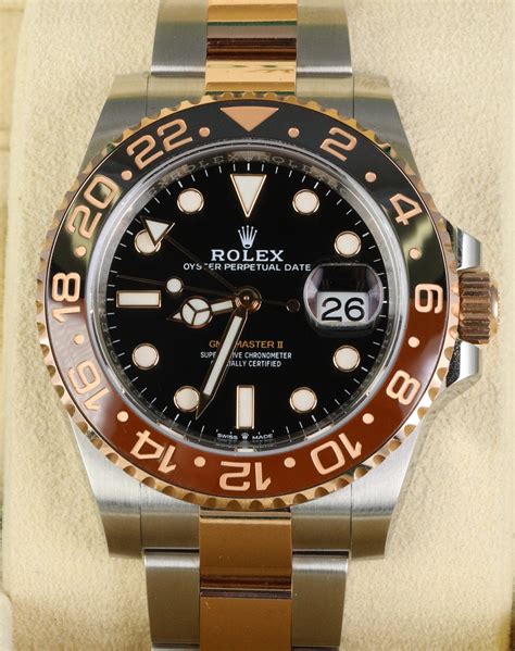 rolex two tone root beer png|gmt master 2 Rolex.